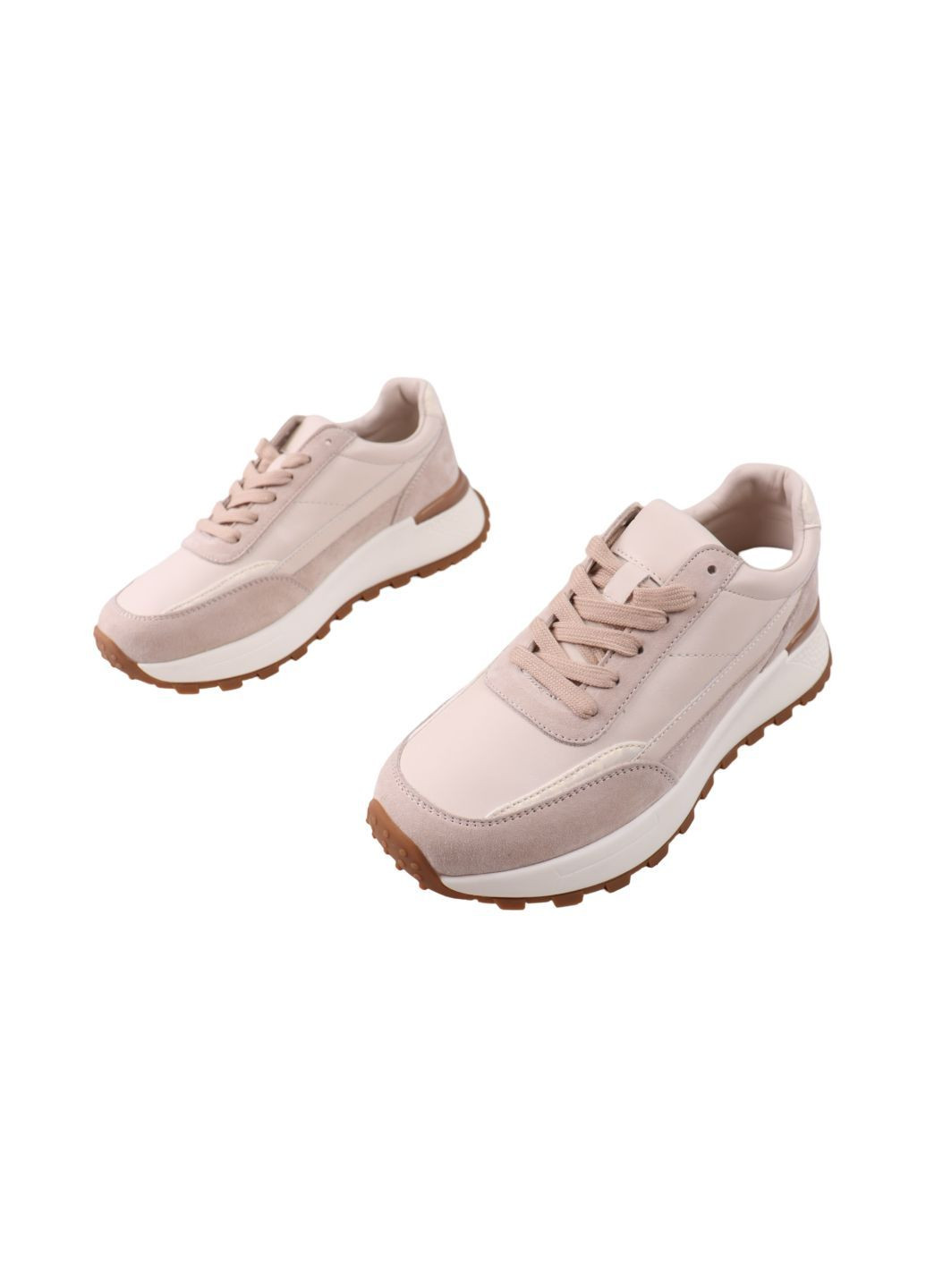 Кроссовки женские молочные натуральная кожа Gifanni 319-24DK белые (305837899)