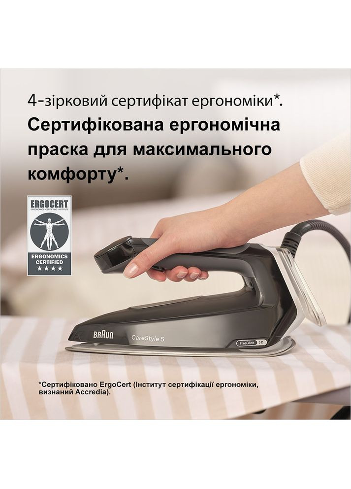 Праска з парогенератором CareStyle 5 IS5249BK Braun (306940778)