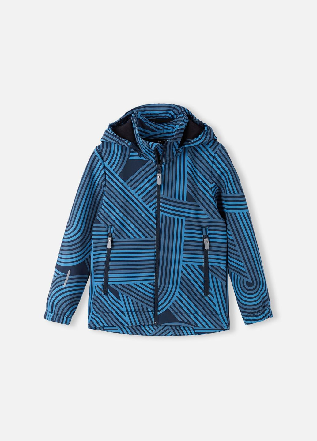 Темно-синяя демисезонная куртка softshell Reima Kuusela