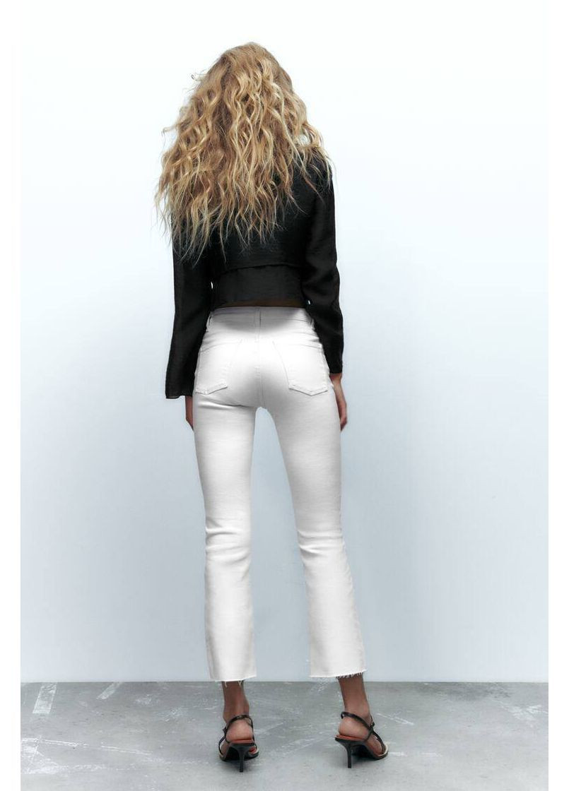 Джинси crop flare Zara - (370883299)