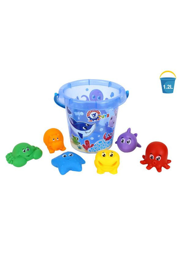 Набор для игры с песком и водой игрушка для детей пляжный комплект для развлечений и творчества ТехноК (371793045)