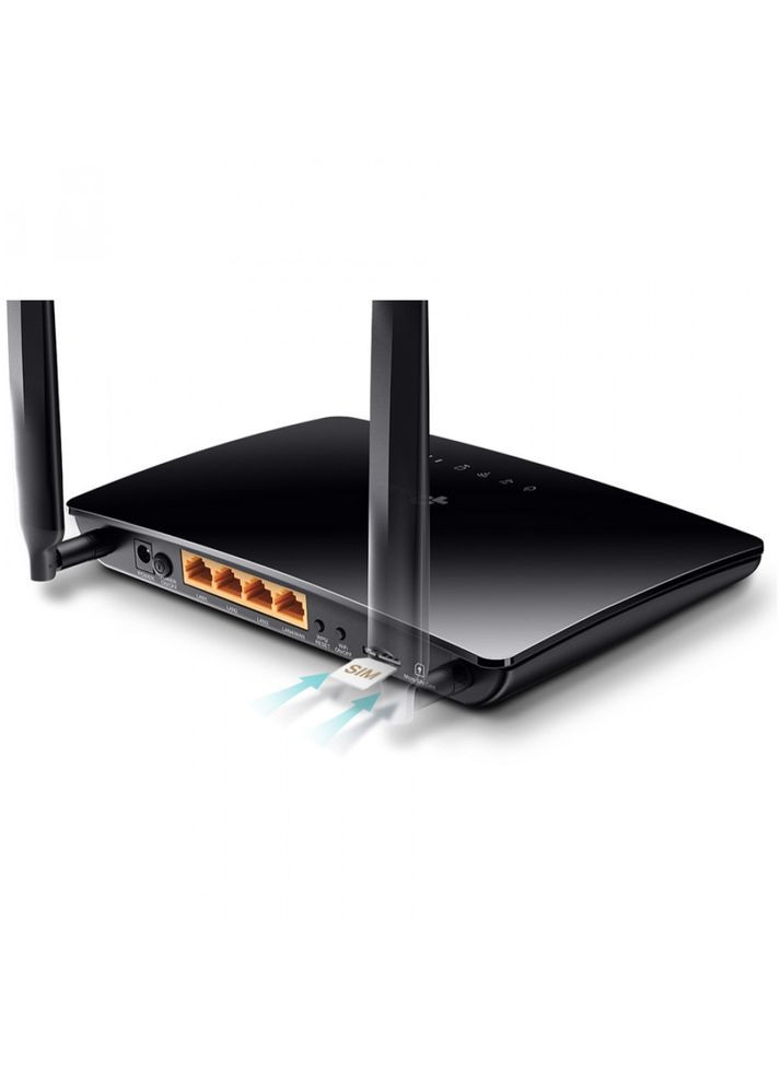 4G/3G WiFi модем роутер MR150 LTE до 150 мБит/с | антенний роз'єм | усі оператори 3G/4G TP-Link (372689771)