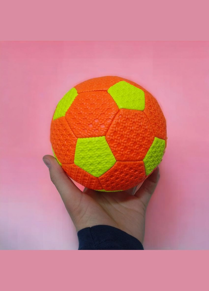 Мяч футбольный №2 детский (оранжевый) MIC (294206614)