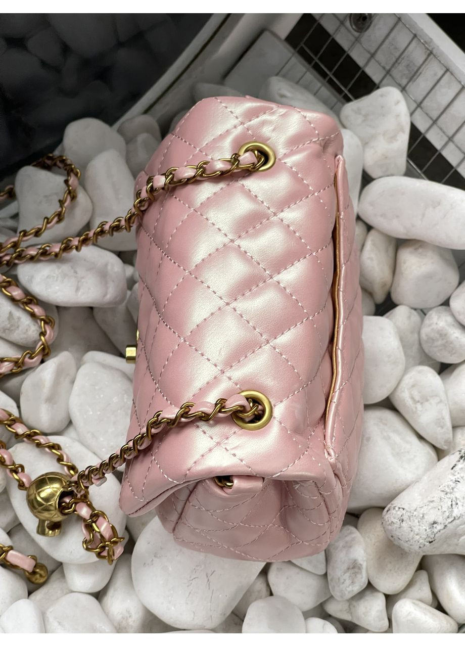 Сумка жіноча клатч через плече Classic рожевий міні No Brand (369935760)