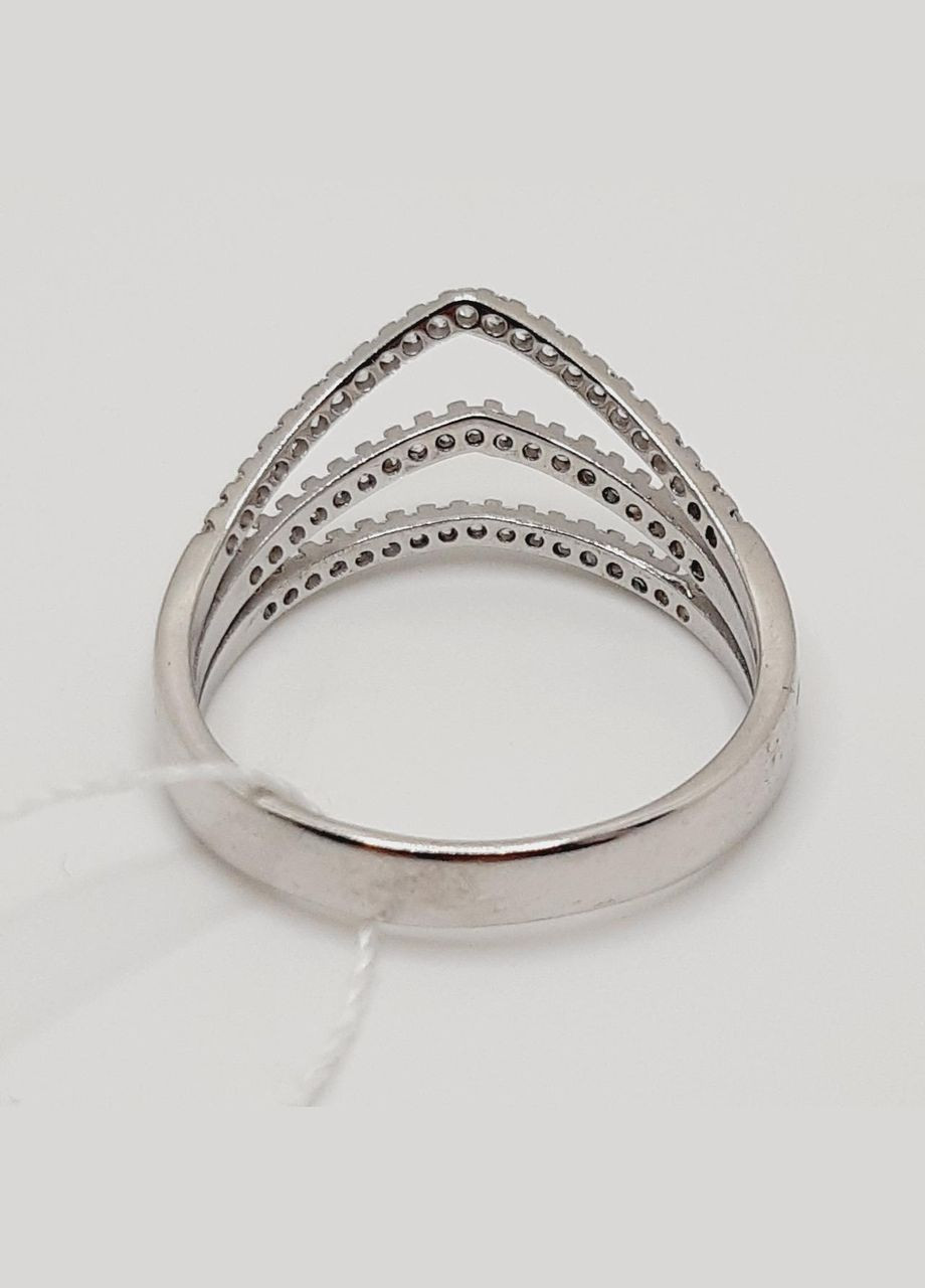 Каблучка срібло 925° 2,00г. родій () Svitozar 1452К (305391417)