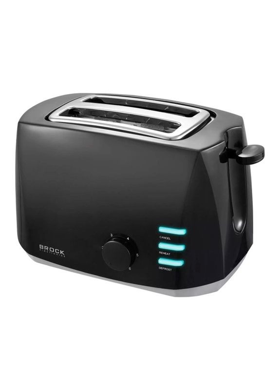 Тостер BT 1005 BK 800 Вт чорний BROCK (364790783)