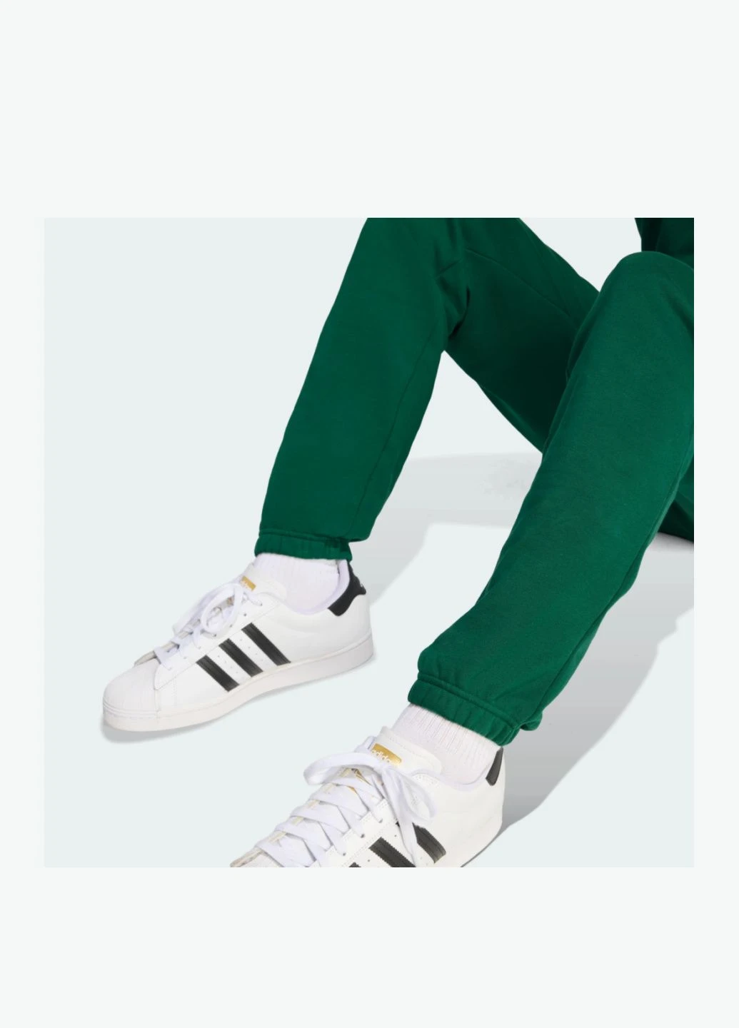Хаки демисезонные брюки adidas