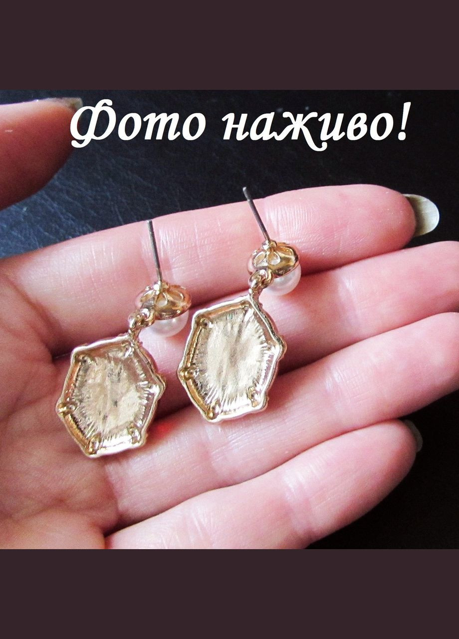 Вінтажний стиль: сережки з підвісками червоними кристалами, 2607 Fashion Jewelry (336550559)