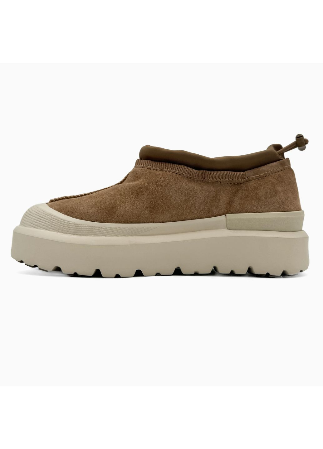 Бежевые демисезонные кроссовки мужские и женские UGG Tasman Hybrid Chestnut Beige | Угі Тасман Гібрид