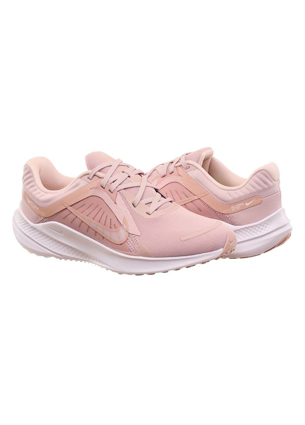 Жіночі Кросівки бігові WMNS QUEST 5 Рожевий Nike рожеві демісезони (333962547)