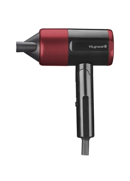 Фен VHD-1815FI Red 1800Вт Vilgrand (386480245)