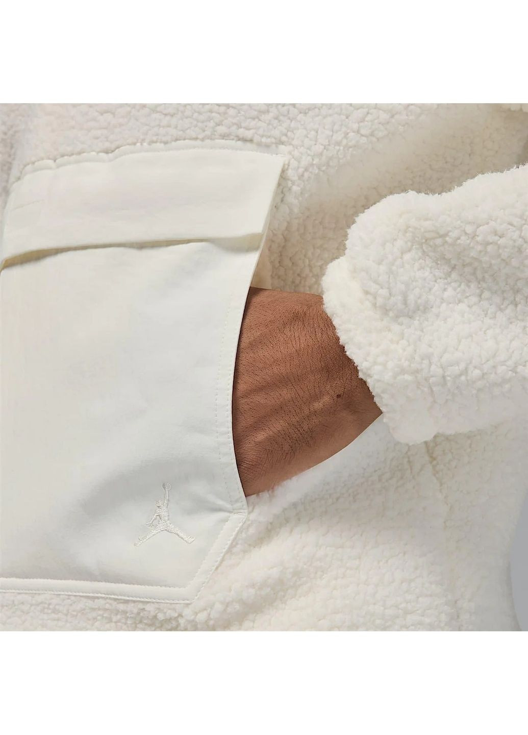 Худі чоловіче Sherpa Beige Air Jordan (365961831)