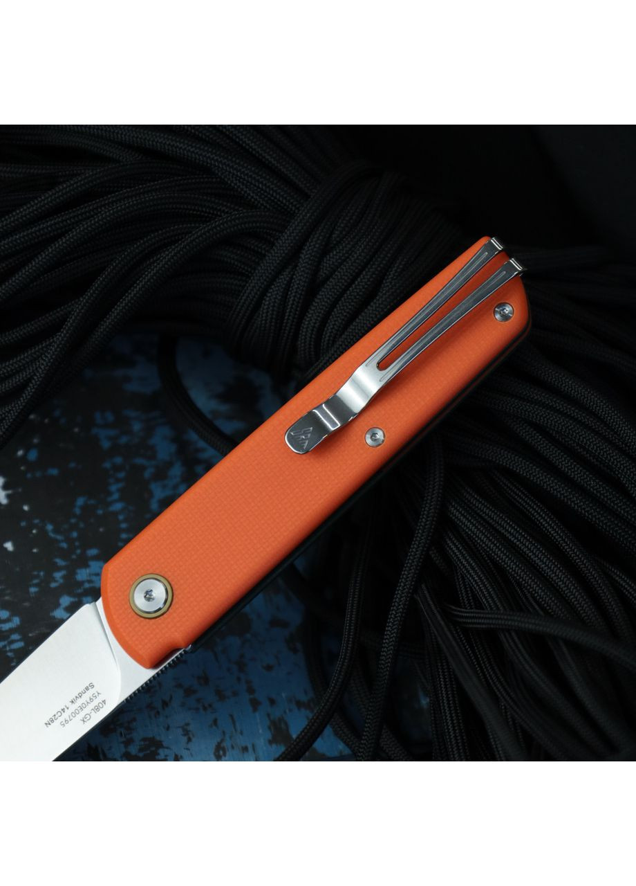 Нож Складной Qrick 408L-GX (14C28N, G10) Sanrenmu (362045512)