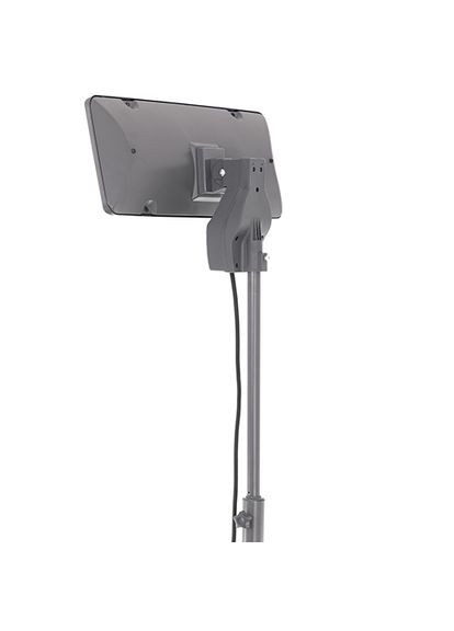 Обігрівач для патіо тераси веранди кварцовий окремостоячий 2000 Вт IP24 з регулюванням висоти та нахилу безпечний вуличний Camry (367108370)