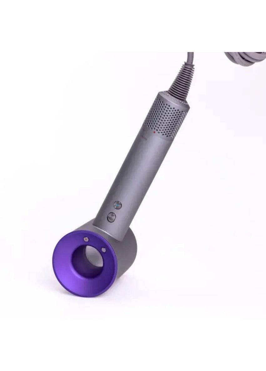 Фен стайлер для волосся 5 в 1 Supersonic Premium 1600 Вт 5 насадок 3 режими швидкості Фіолетовий PH770V Energy MAX (370974217)
