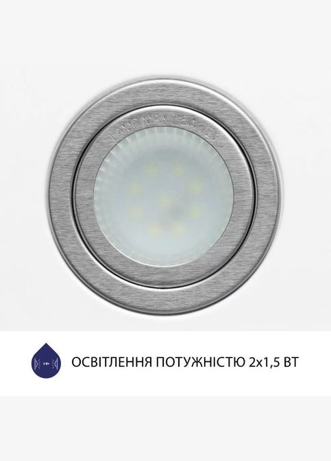 Вытяжка HBI 5722 WH 1200 LED встроена MINOLA (339680207)