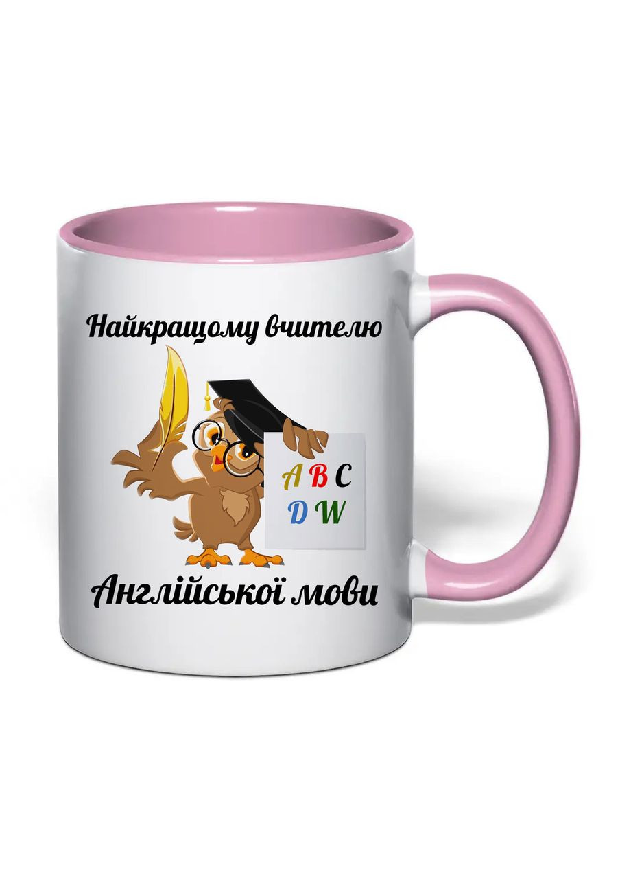 Чашка с печатью "Лучшему учителю английского языка" 330 мл ( ) (31753) No Brand (362506569)