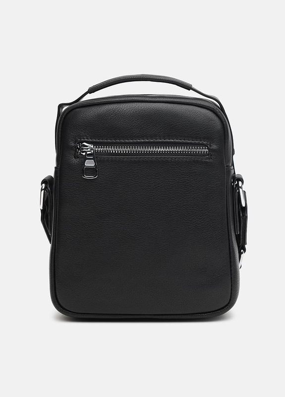 Сумка чоловіча через плече шкіряна K12002bl Чорний Ricco Grande (302007610)