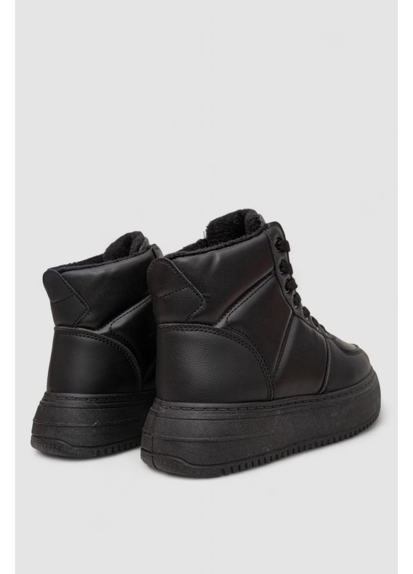 Кроссовки женские зимние на меху Ager 248RK06 чёрные зима (368485694)