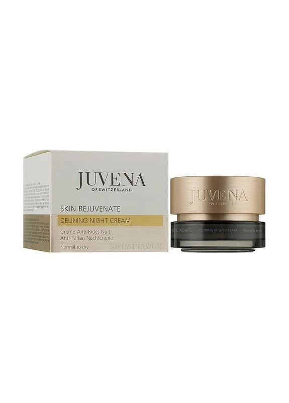 Разглаживающий ночной крем для лица Skin Rejuvenate Delining Night Cream для нормальной и сухой кожи, 50 мл Juvena (376897793)