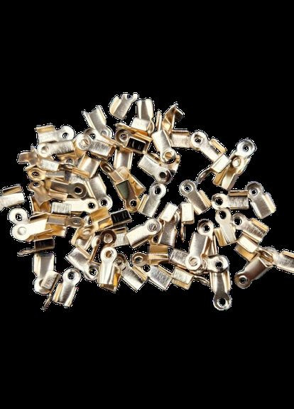 Зажимы-концевики Для шнура лески Натуральное золото 6 мм x 3 мм Finding (328943098)