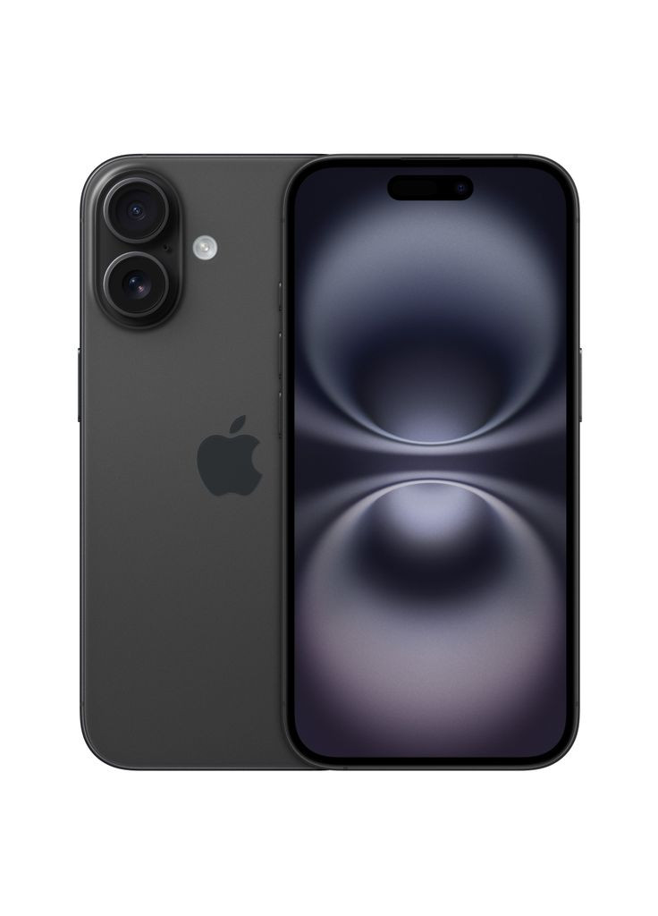 Мобільний телефон iPhone 16 128GB Black (MYE73) Apple (306851925)