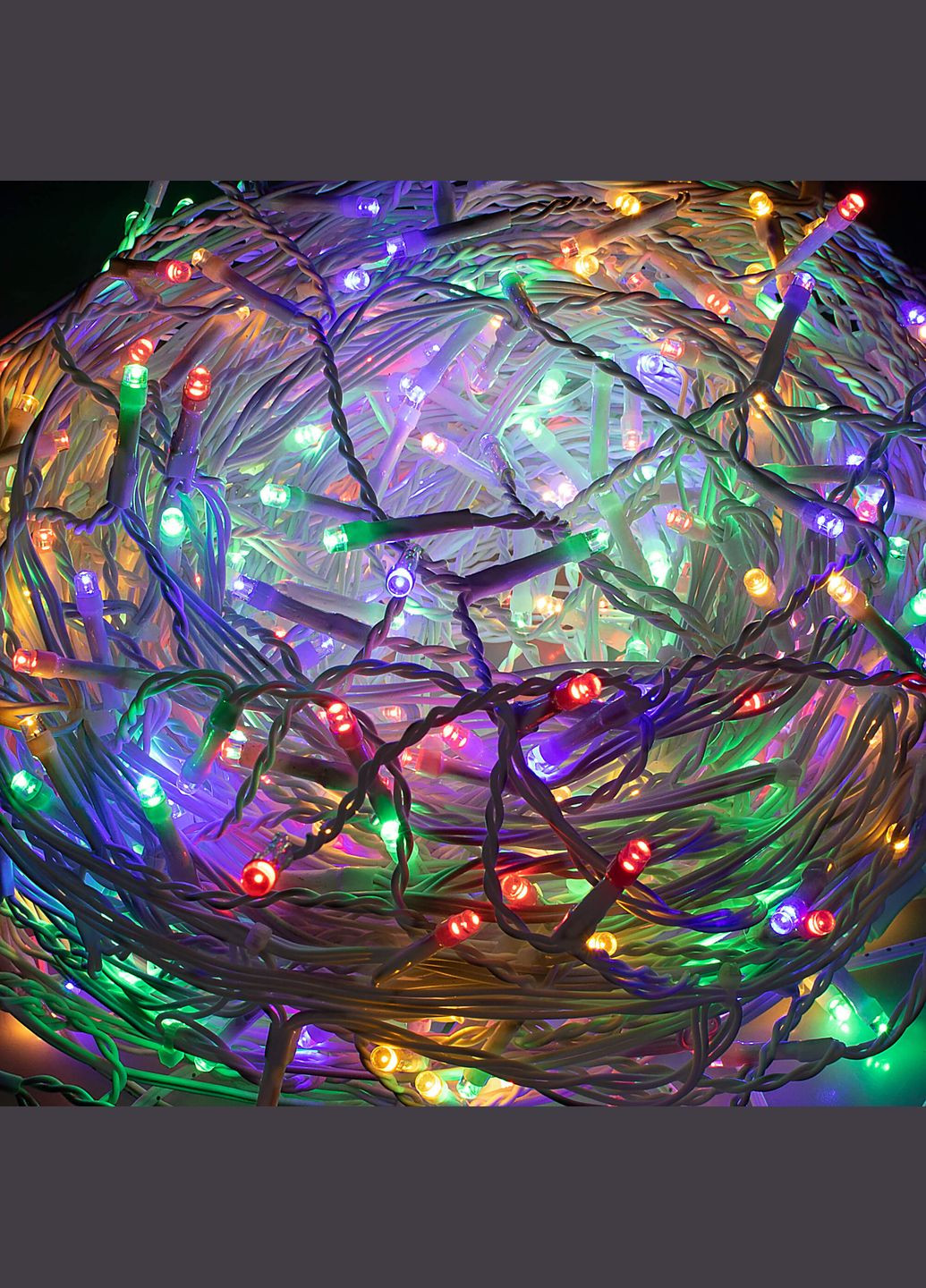 Гірлянда бахрома вулична (зовнішня) 12 м 300 LED CL303 Mix Springos (315781172)