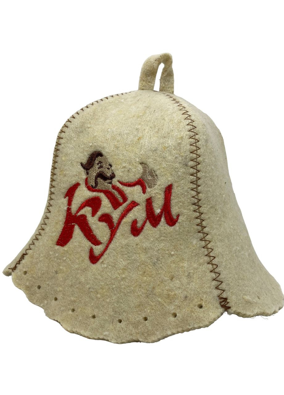 Шапка для бані та сауни з вовни Кум No Brand (371276280)