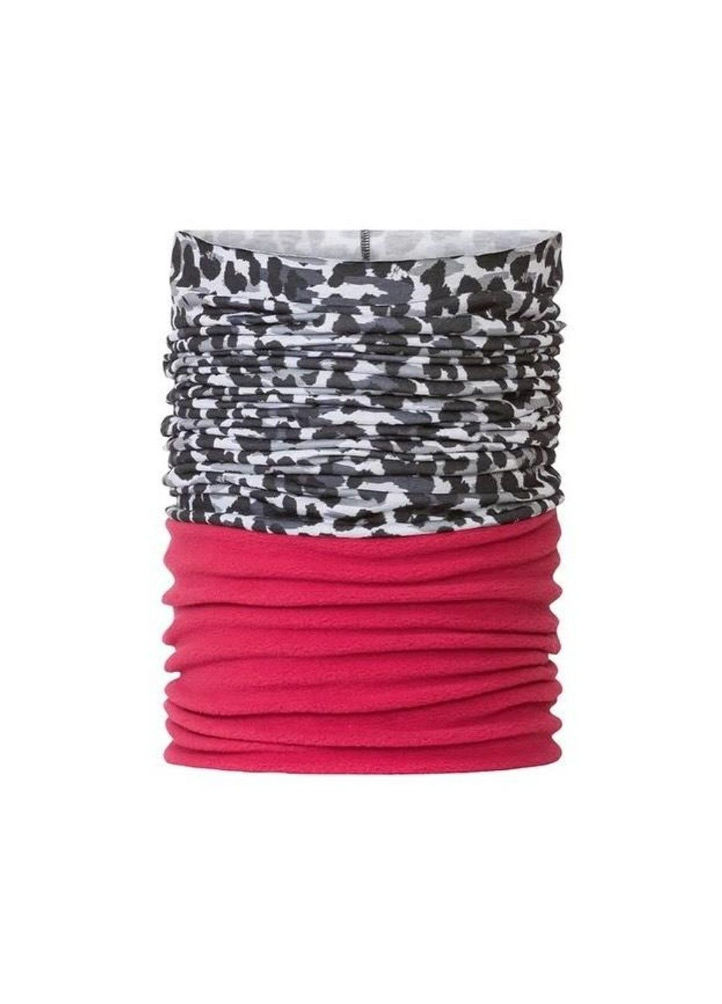 Снуд шарф, хомут, баф з флісу та трикотажу дитячий на дівчинку One size рожевий, сірий Lupilu (333334549)