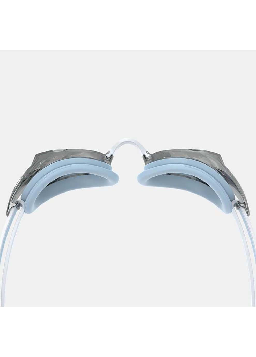 Жіночі Окуляри для плавання WOMENS VANQUISHER 3.0 MIRRORED Сірий, Блакитний Speedo (367595513)