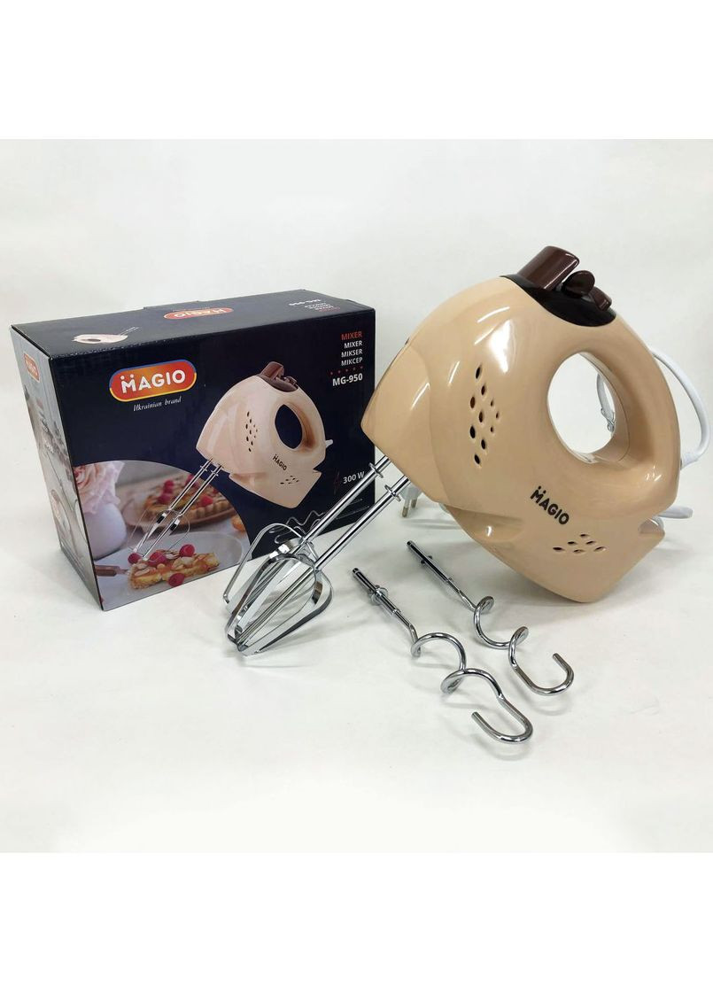Миксер MG-950, двухвеночковый миксер, хороший миксер, лучший ручной миксер, ручной миксер для кухни Magio (361666987)