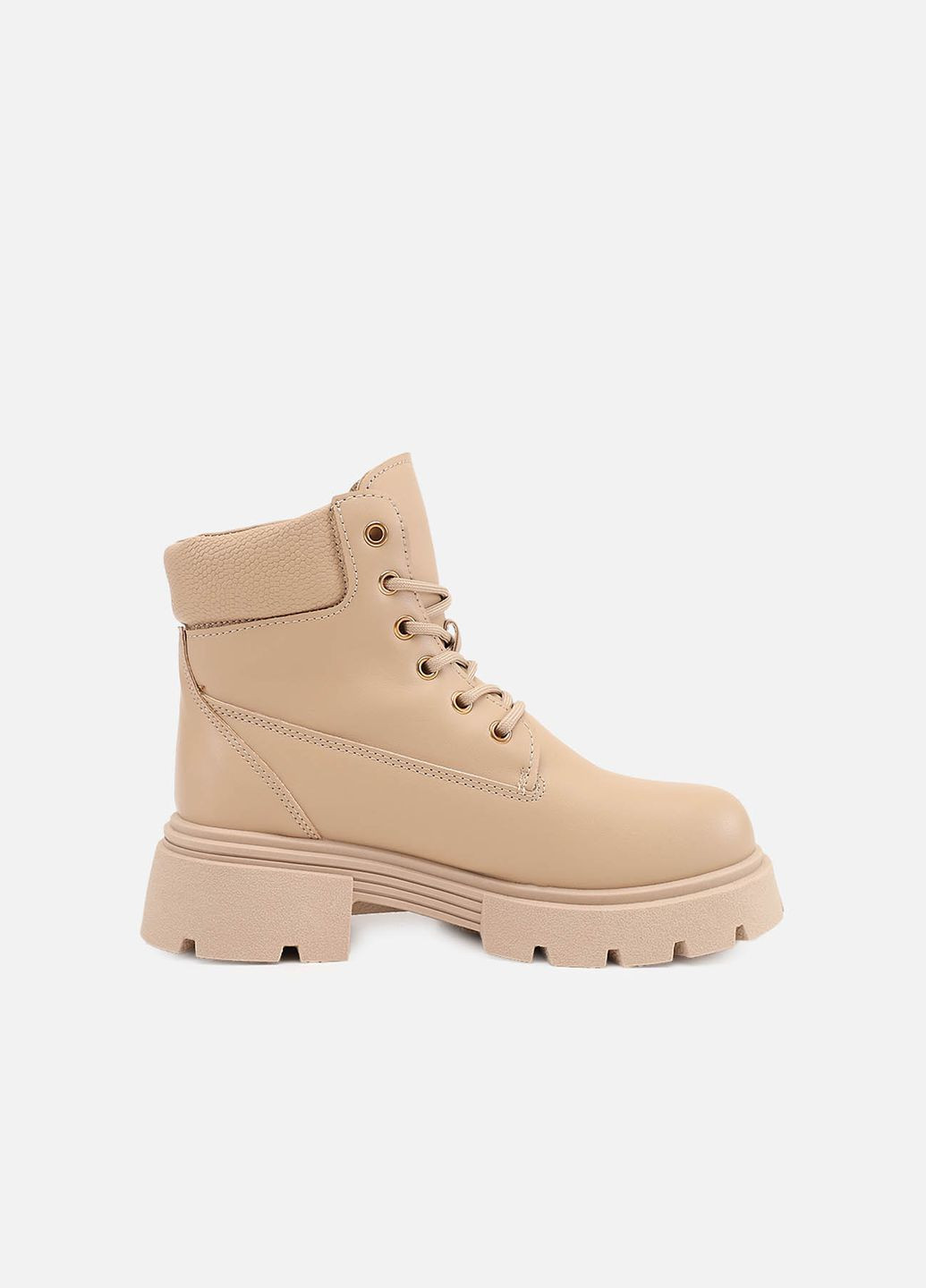 Зимние ботинки женские цвет бежевый цб-00279550 Yuki