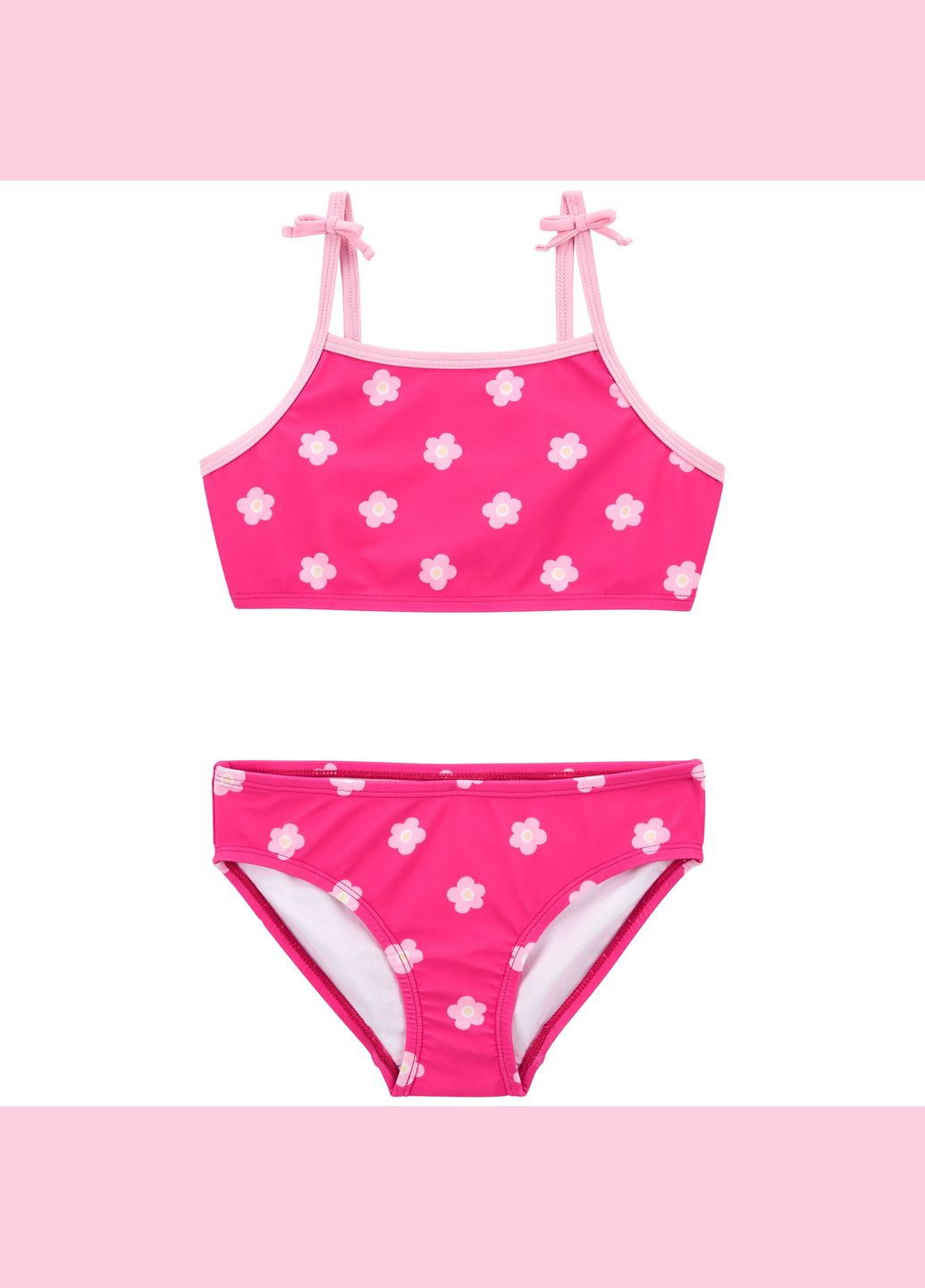 Комбинированный летний купальник для девочки 12-136 см (3p318610_8) Carter's