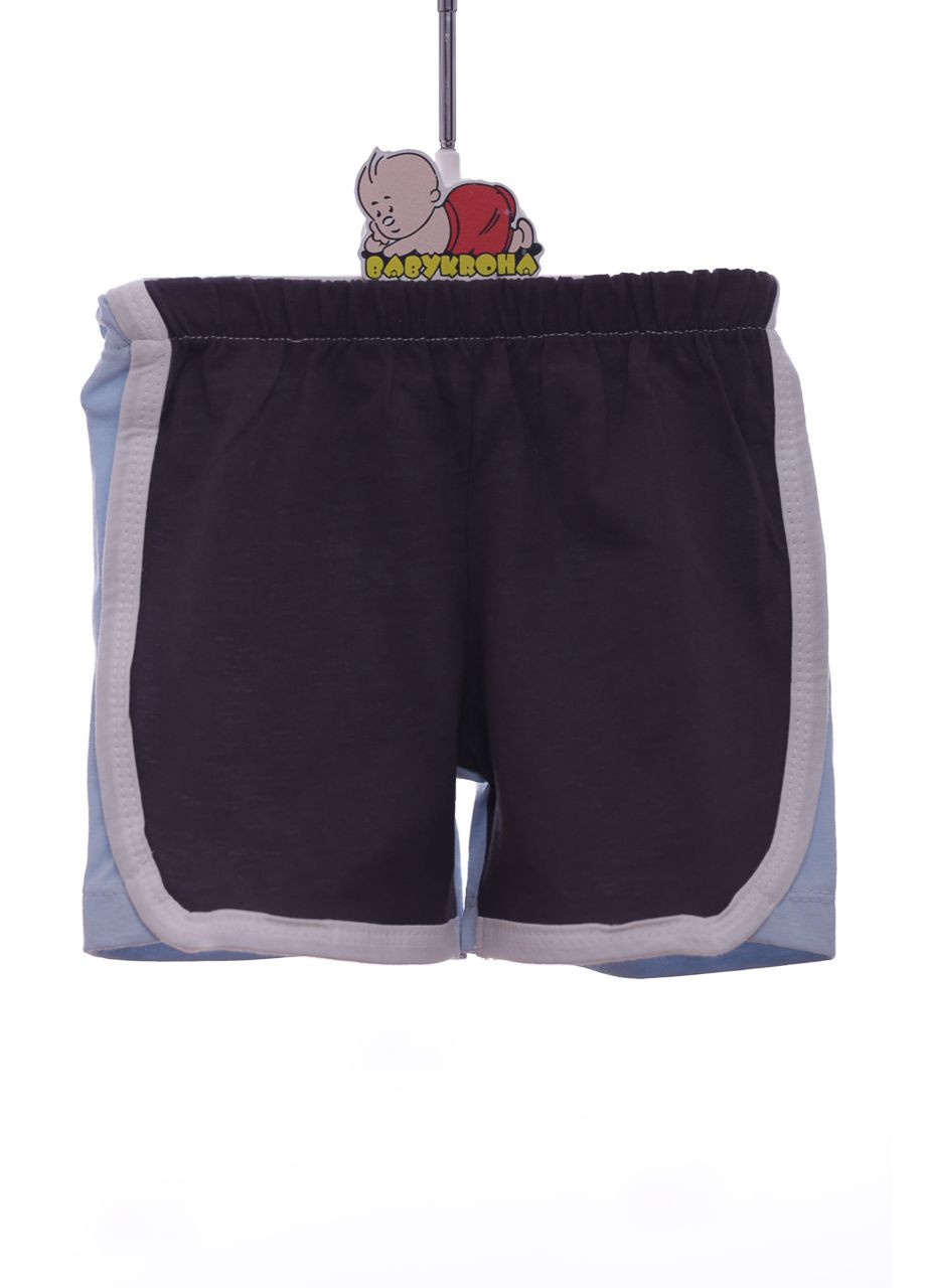 Блакитний літній футболка із шортами для хлопчика трикотажні king блакитний 62 см (37837) BABYKROHA