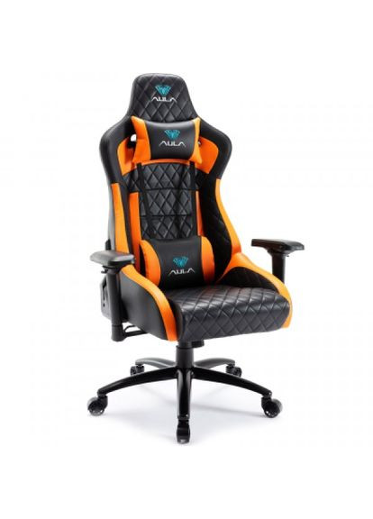 Кресло игровое (6948391286211) Aula f1031 gaming chair black/orange (290704560)