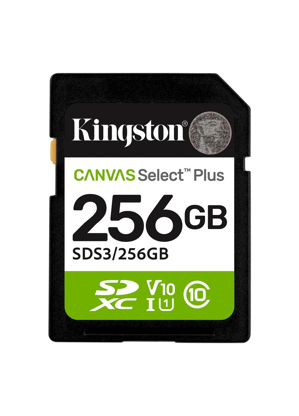 Карта памяти SDXC 256GB UHS-I Class 10 Canvas Select Plus R150MB/s (SDS3/256GB) Kingston (356728300)
