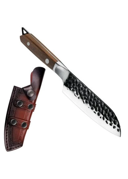 Нож шеф повара Grandsharp Santoku Knife 5 дюймов с кожаным чехлом Grand (386477974)