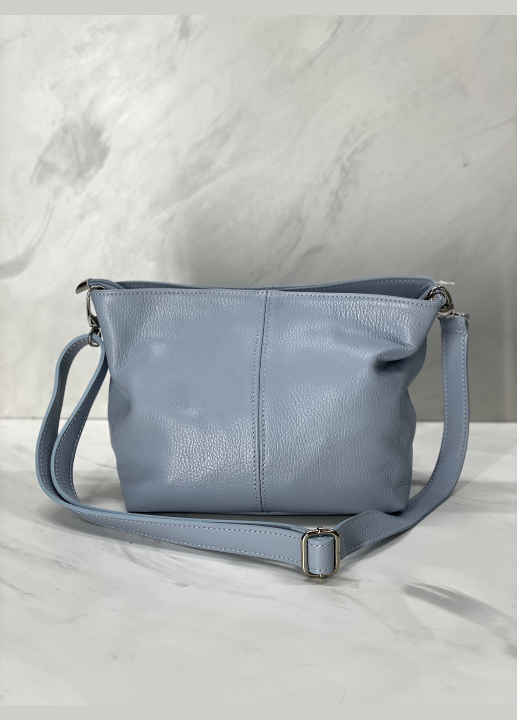 Сумка женская натуральная кожа кроссбоди, Италия, классическая форма, универсальная через плечо, кроссбоди Virginia Conti Кросбоді (338257323)