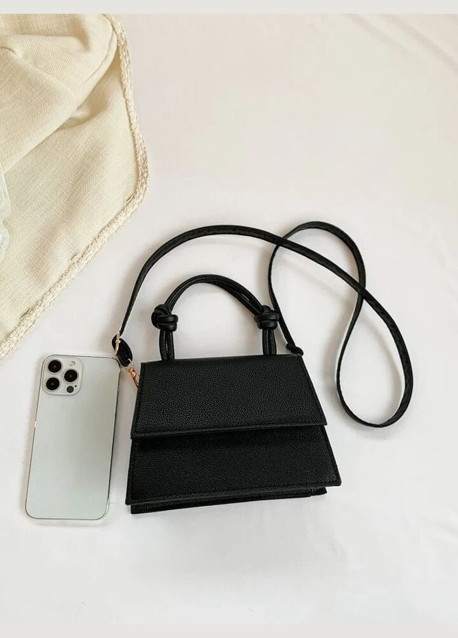 Жіноча сумка крос-боді чорна No Brand (290704816)