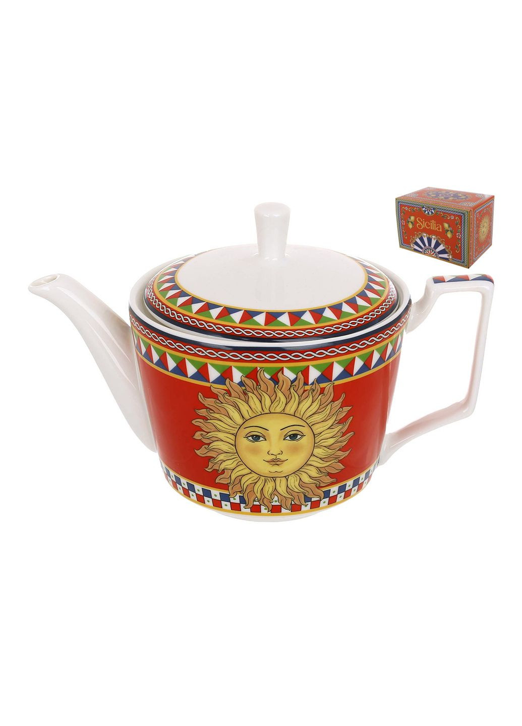 Чайник фарфоровый 650мл Sicilia No Brand (325608809)
