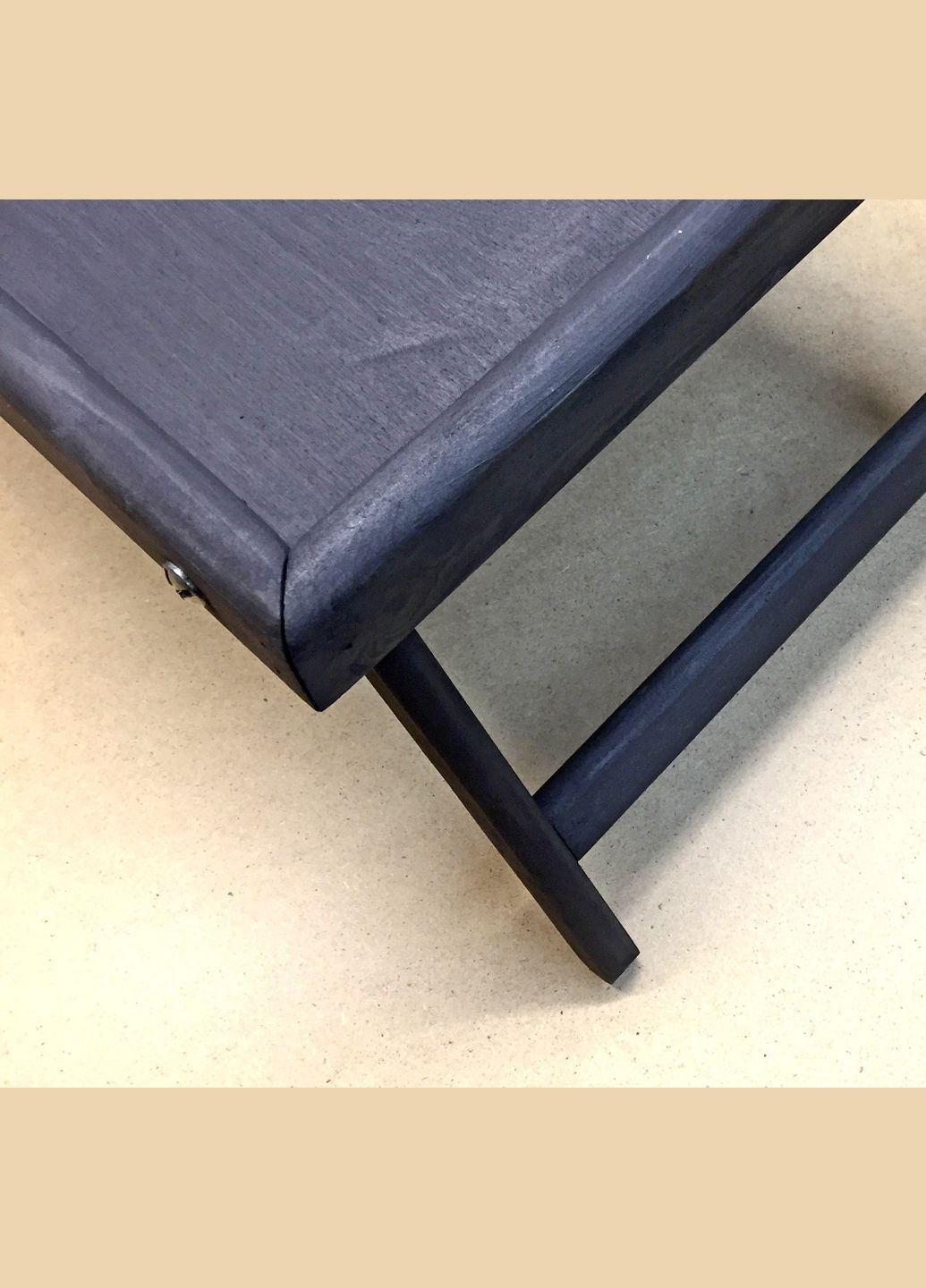 Столик-поднос для завтрака из дерева Даллас венге (СТП-000312) No Brand (327848355)