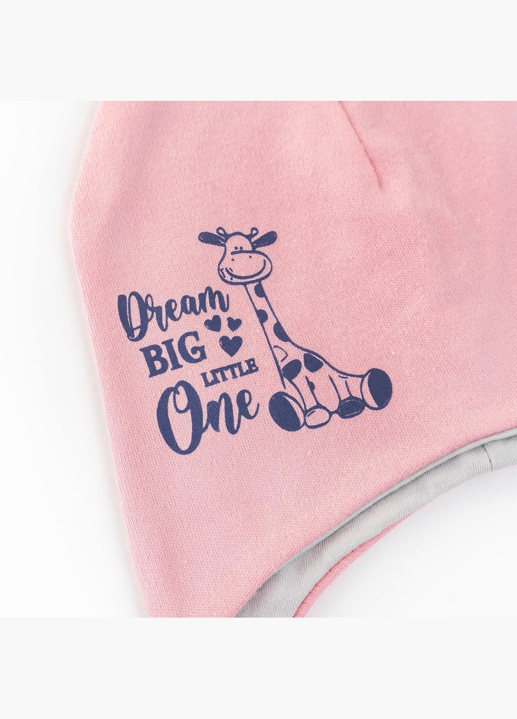 Шапочка для девочки двухслойная Жирафик 44 dexter's (365578911)