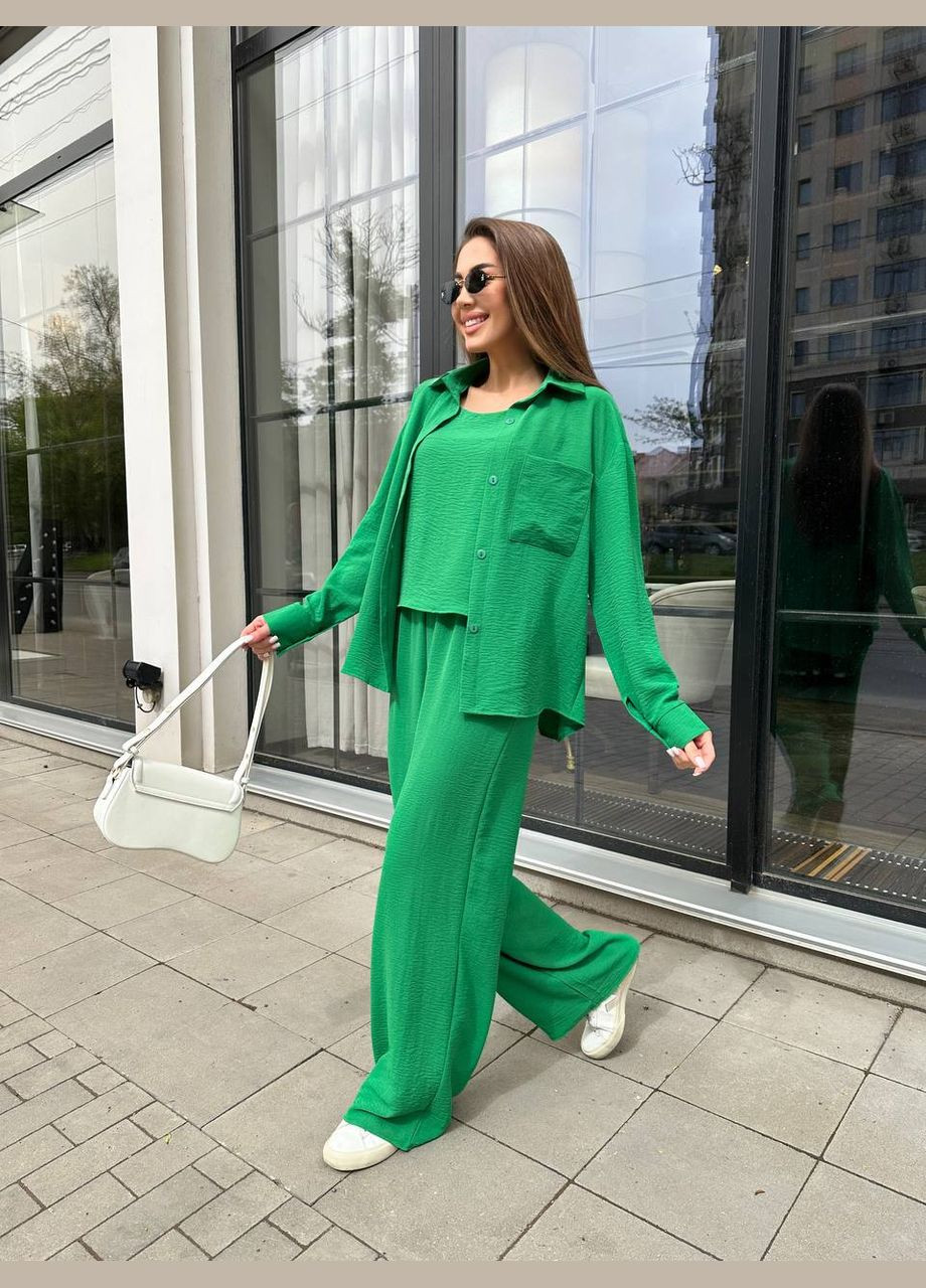 Костюм трійка з штанами, сорочкою та майкою Adelante (335813471)