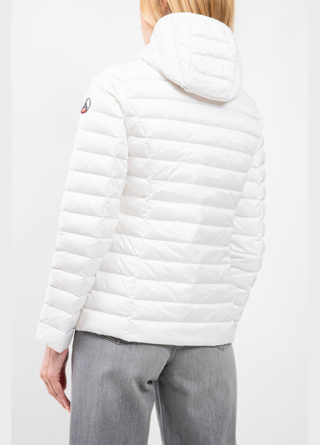 Белый демисезонный Пуховик JOTT