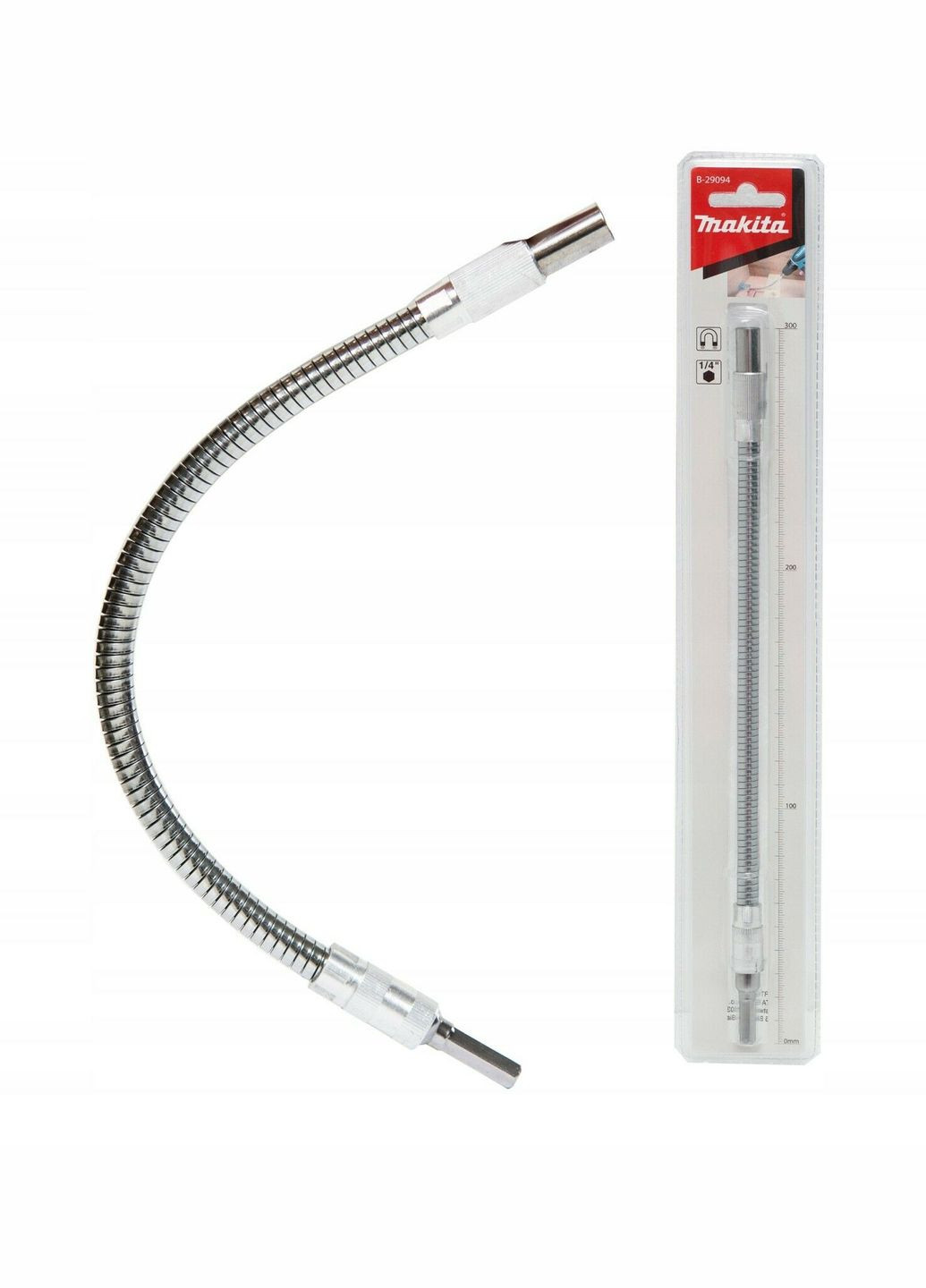 Гнучкий тримач для біт B-29094 (300 мм, 1/4") шестигранний патрон магнітний (6379) Makita (304761675)