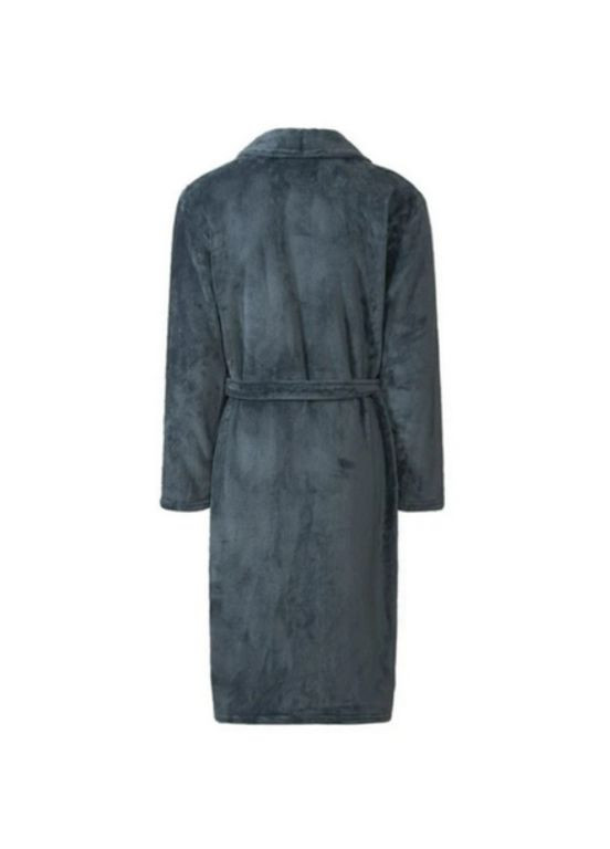 Халат чоловічий теплий мікрофібра 412771 L (52/54) Темно-зелений Livarno home (321999216)