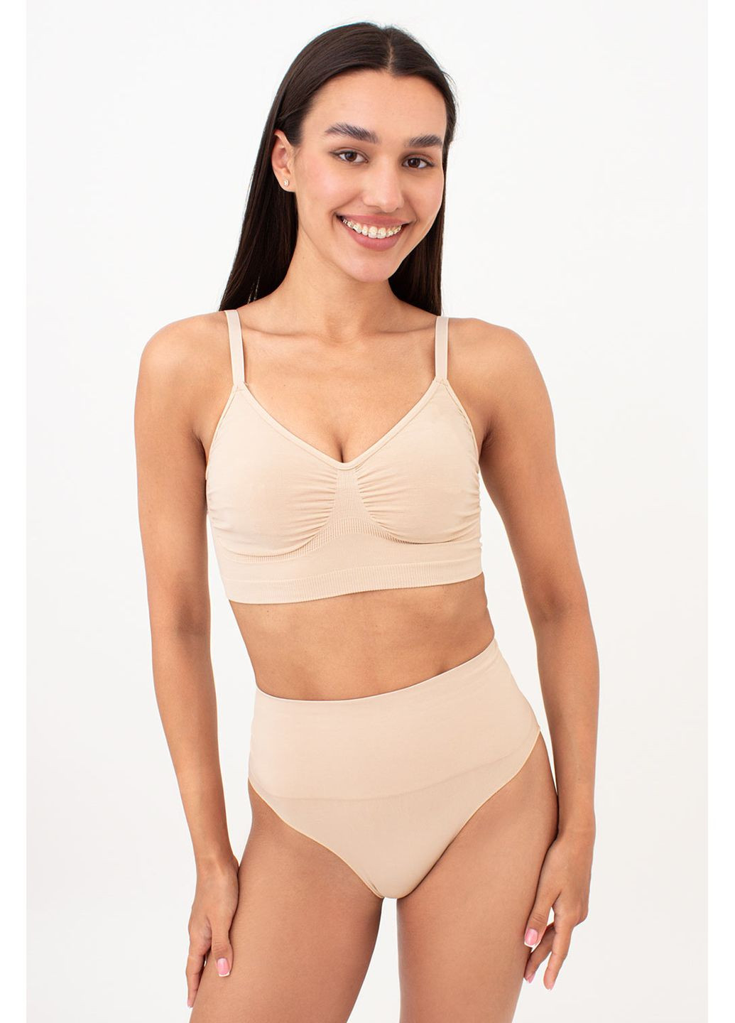 Женское бесшовное бра Giulia TOP WITH STRAPS (340947349)