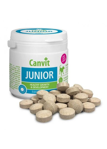 Вітаміномінеральний комплекс Junior для собак таблетки 100 шт (can50720) Canvit (288576504)