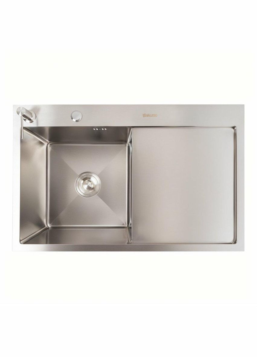 Кухонна мийка CM 78*50 L нержавійка Handmade (круглий сифон 3,0/0,8) Valeso (342071000)