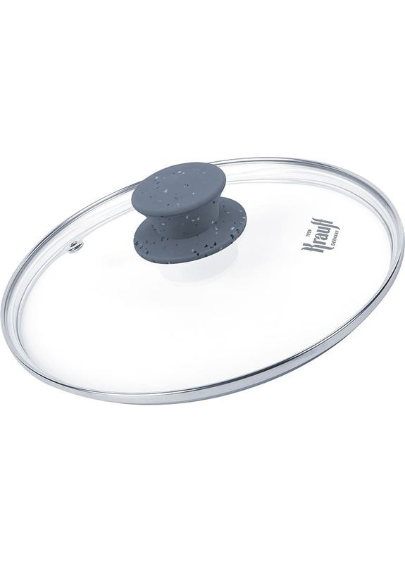 Сковорода с крышкой Fry Power 24 см Grey (25-45-276) Krauff (368575728)